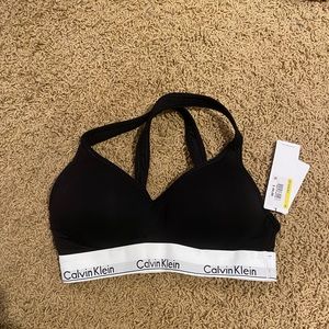 NWT Calvin Klein sports bra